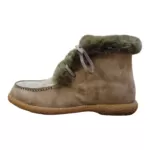 نیم بوت چرممیکروفایبر مدل سونیا