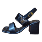 صندل پاشنه دار چرم میکروفایبر آیرال