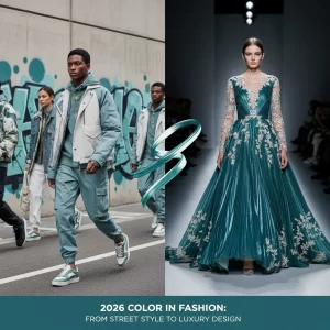رنگ سال 2026 در صنعت مد؛ از استایل خیابانی تا طراحی لوکس