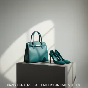 چرم فیروزهای دگرگونکننده