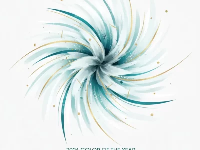 رنگ سال 2026: سفید ابری و فیروزه‌ای دگرگون‌کننده | هکتور استایل